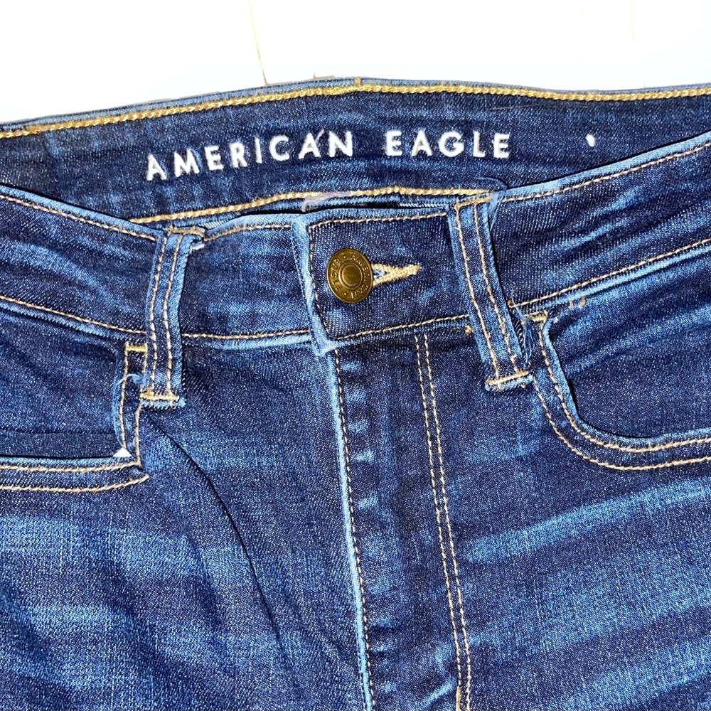 ✅skinny jeans American eagle dark denim✅